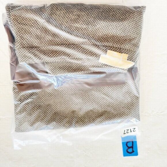 Michael Kors Womens Wool Blend Pencil Skirt Brown Hem Size 12 - Picture 13 of 13